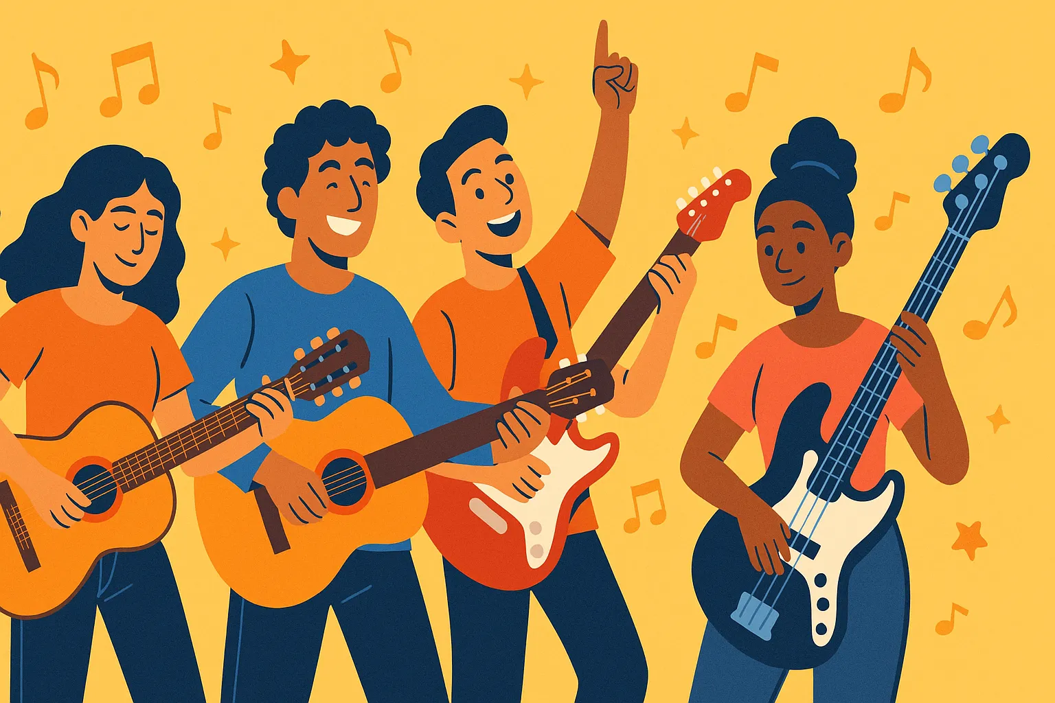 Sự đa dạng và vai trò của guitar trong âm nhạc hiện đại