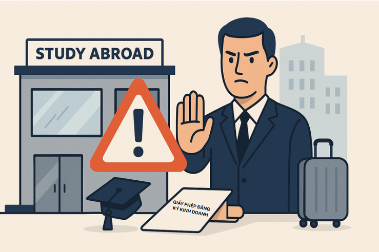 Khi nào thu hồi giấy phép đăng ký kinh doanh ngành nghề tư vấn du học?