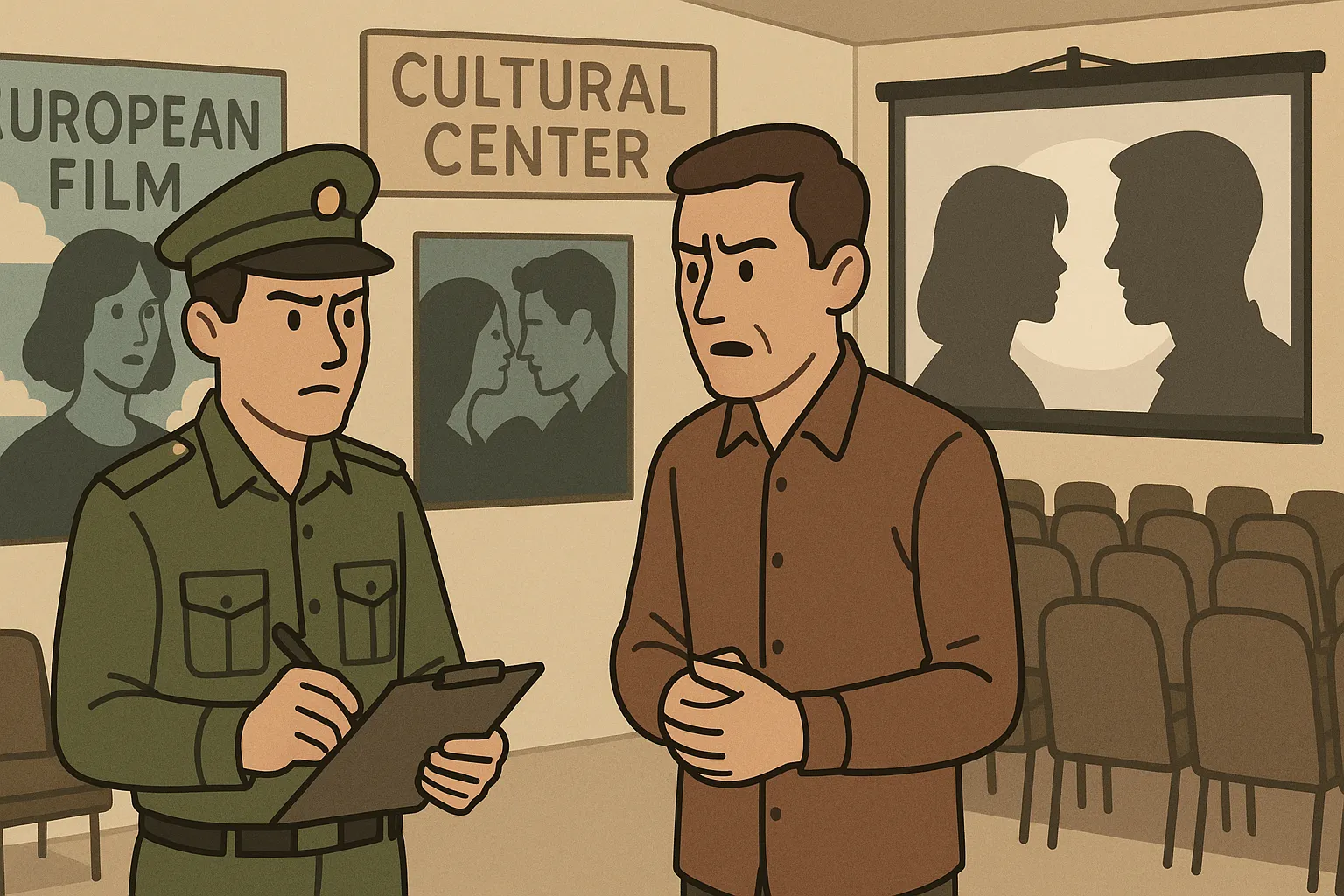 Trung tâm văn hóa nhập phim phục vụ khóa học điện ảnh