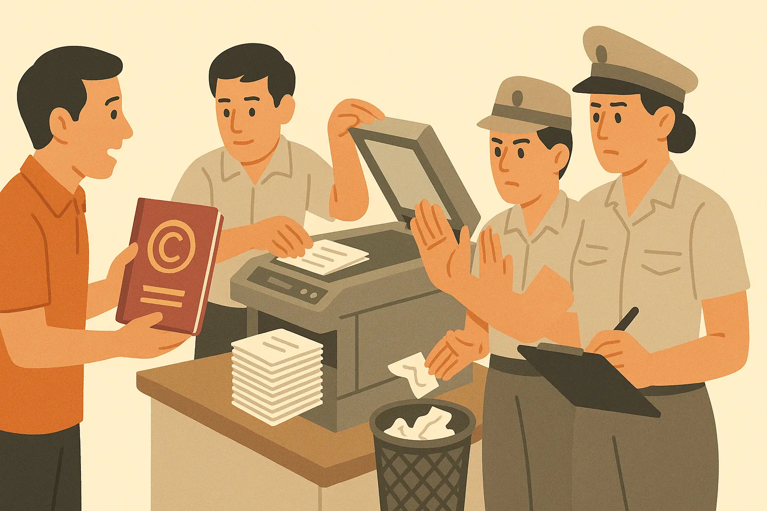 Khách hàng yêu cầu in lại sách chuyên khảo có bản quyền