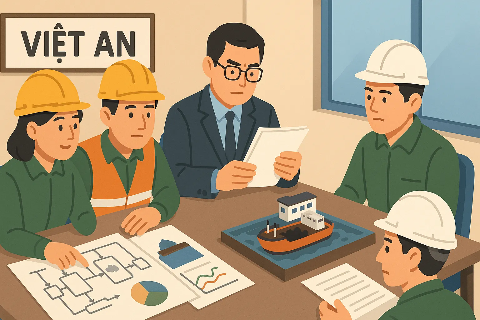 Doanh nghiệp lập báo cáo môi trường