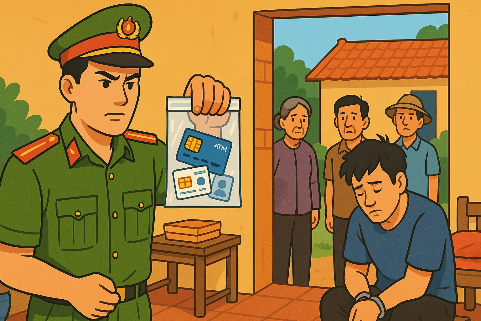 Bắt giữ nghi phạm đầu tiên