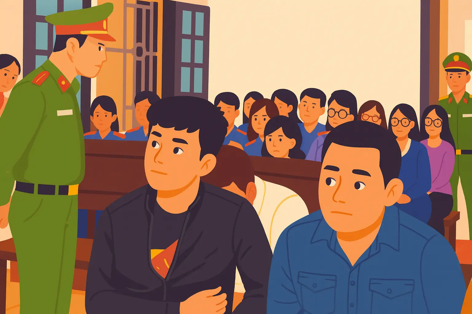 Các bị cáo khác cũng xin kháng cáo