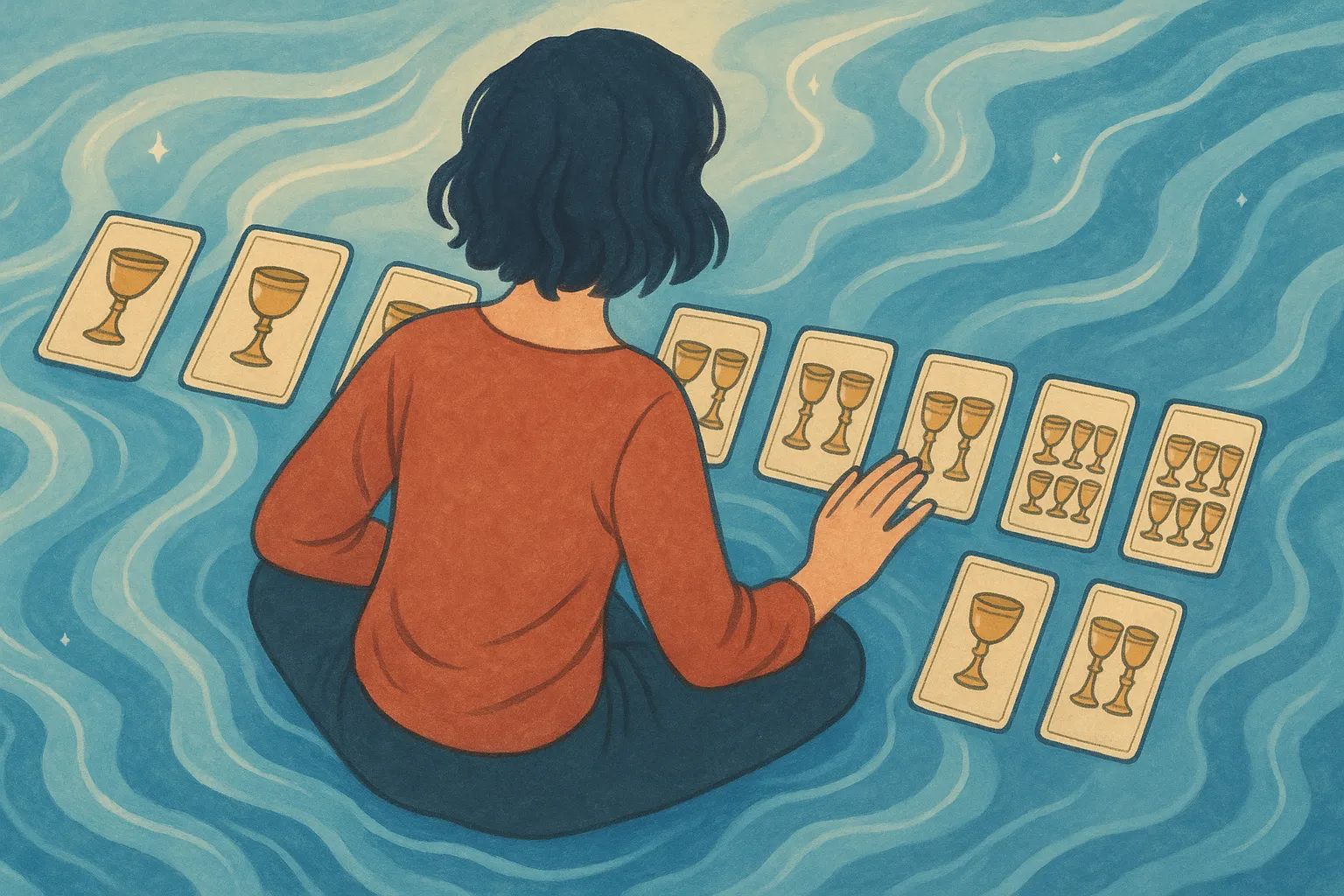 Giới thiệu về yếu tố nước trong  tarot