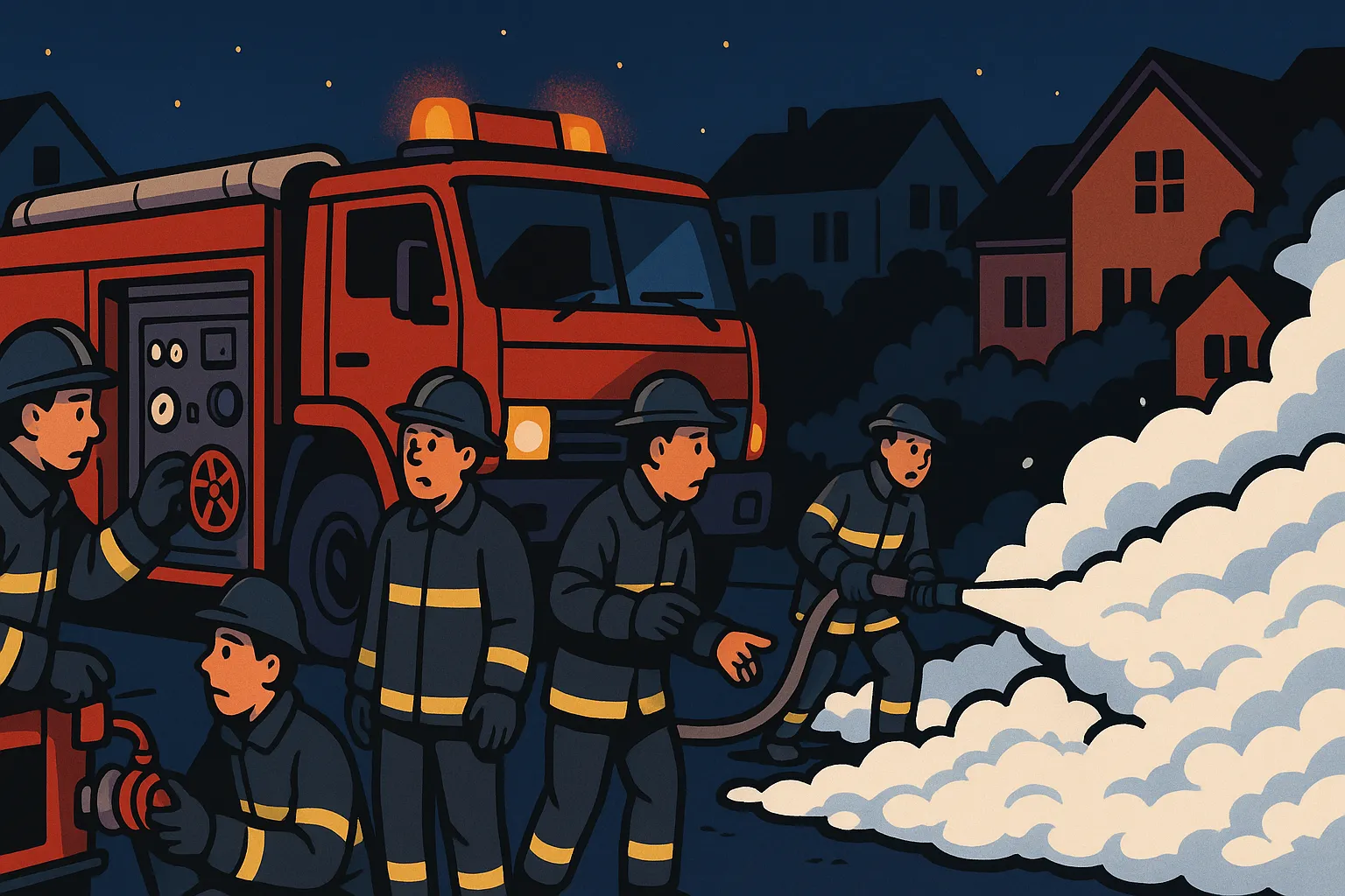 Vụ cháy xảy ra tại khu dân cư