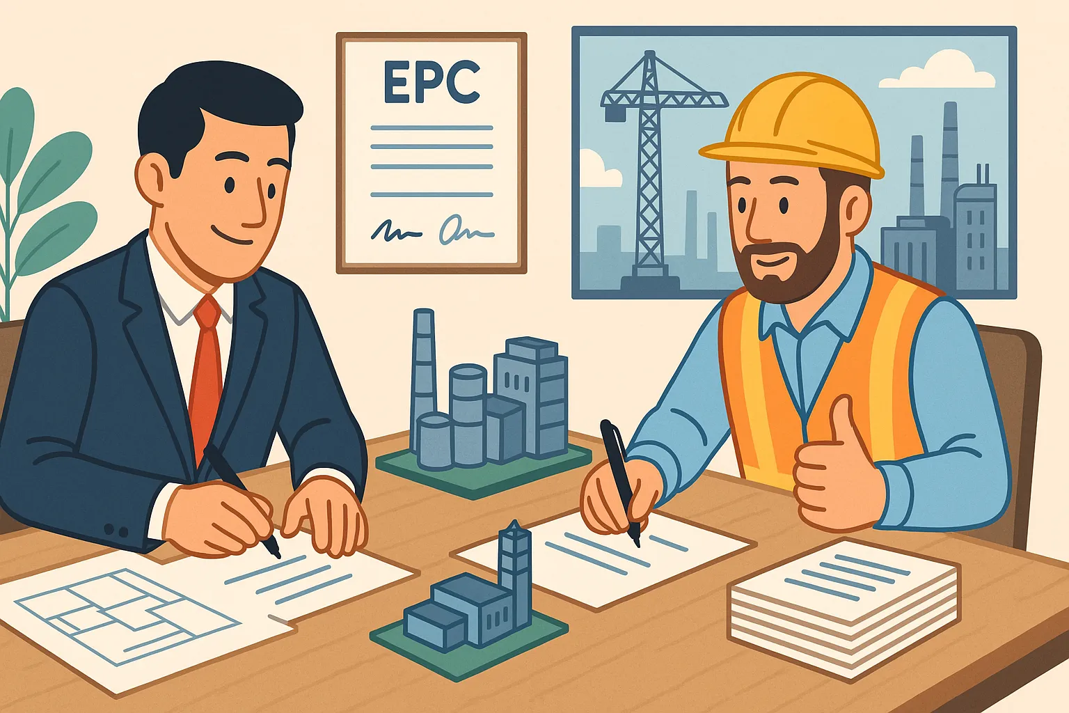 Căn cứ pháp lý nào làm cơ sở để ký hợp đồng EPC?