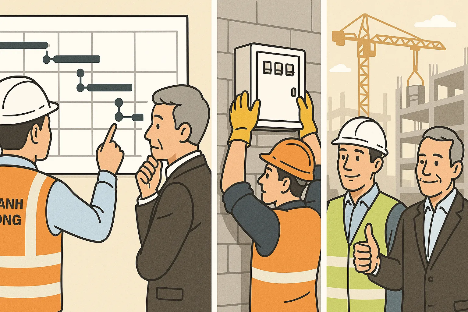 Nhà thầu EPC lập tiến độ chi tiết cho dự án nhiệt điện