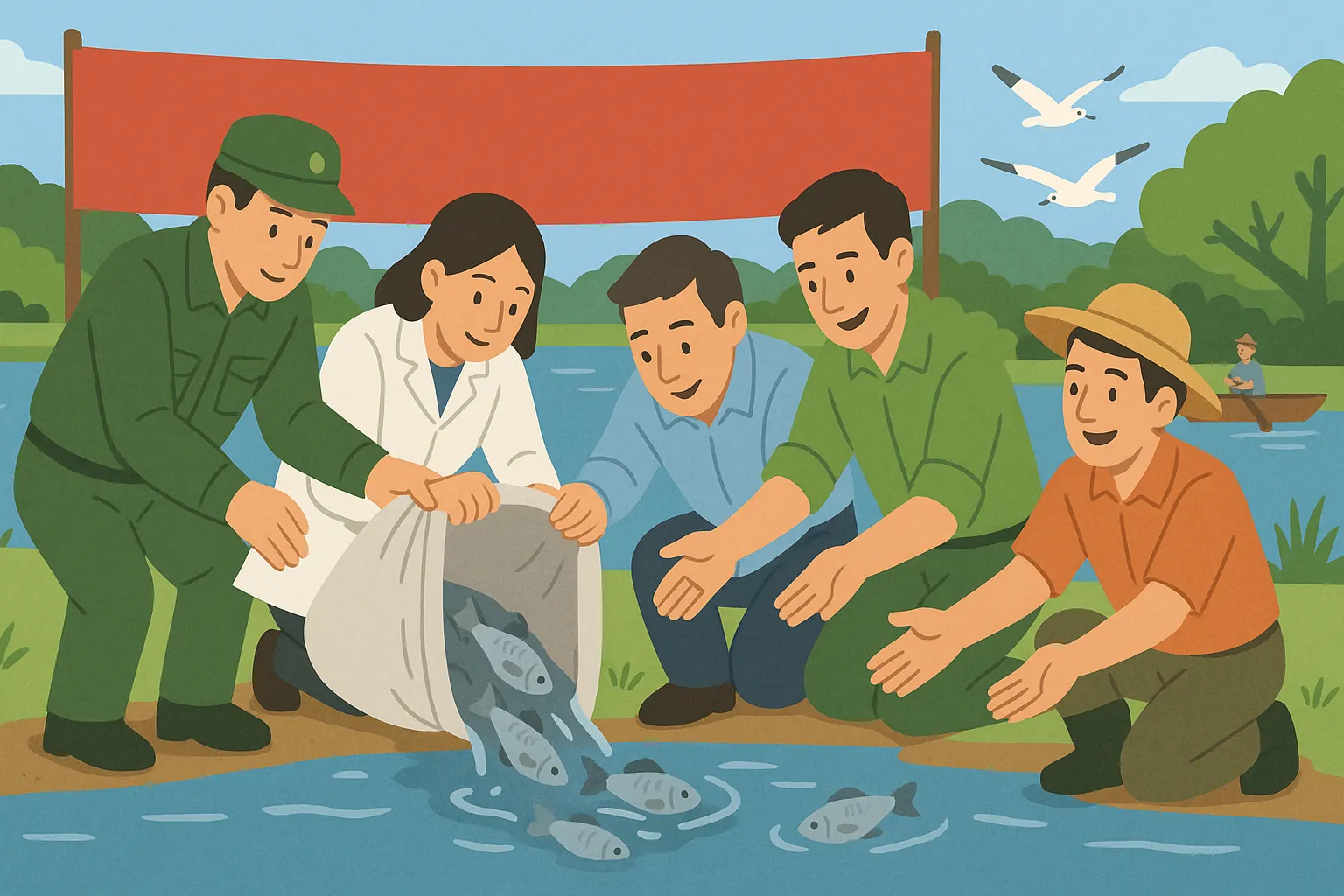 Chính sách đầu tư cho hoạt động tái tạo nguồn lợi thủy sản bao gồm những gì?