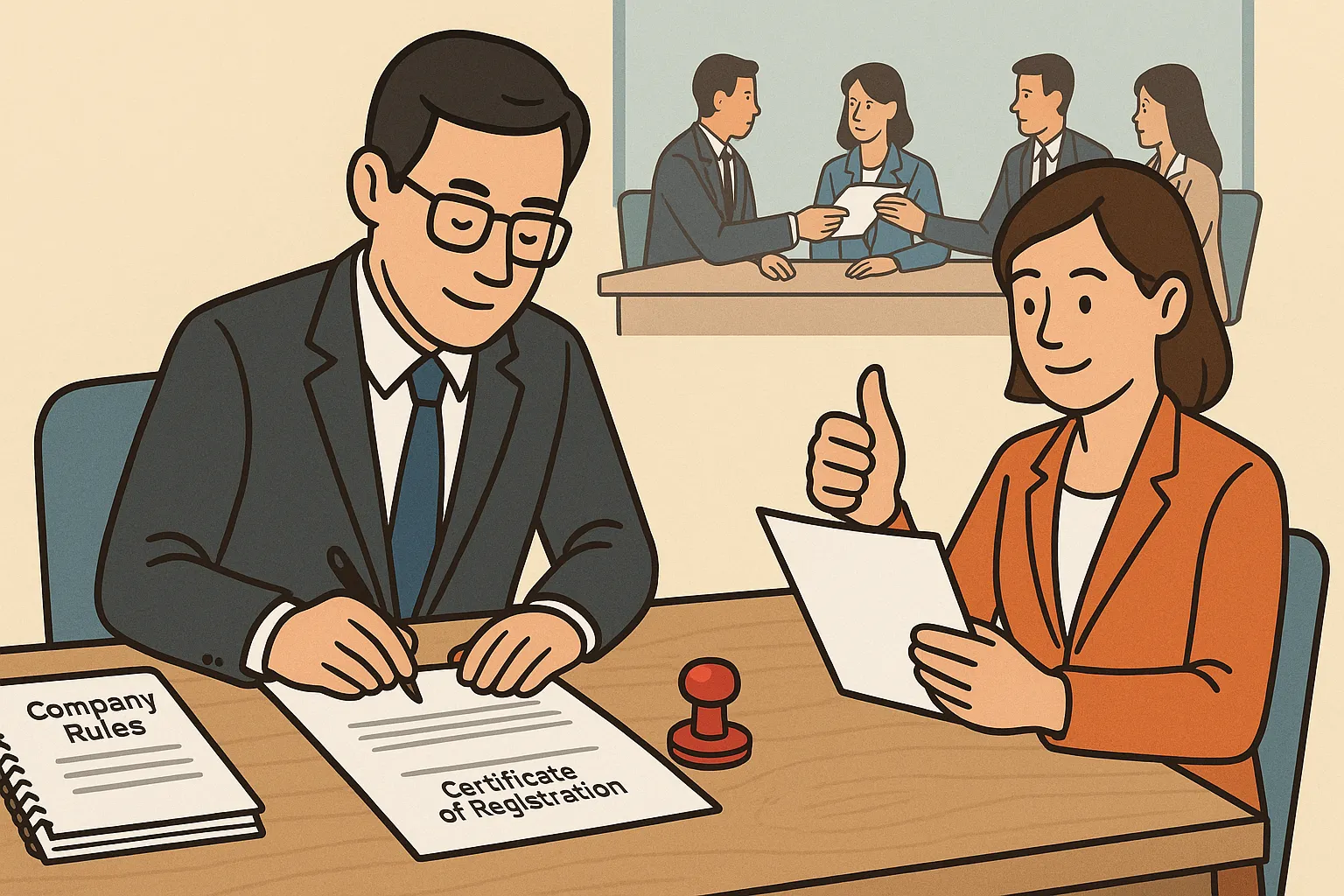 Ông Phạm Quốc Huy được cử làm người đại diện công ty cổ phần do tổ chức sở hữu