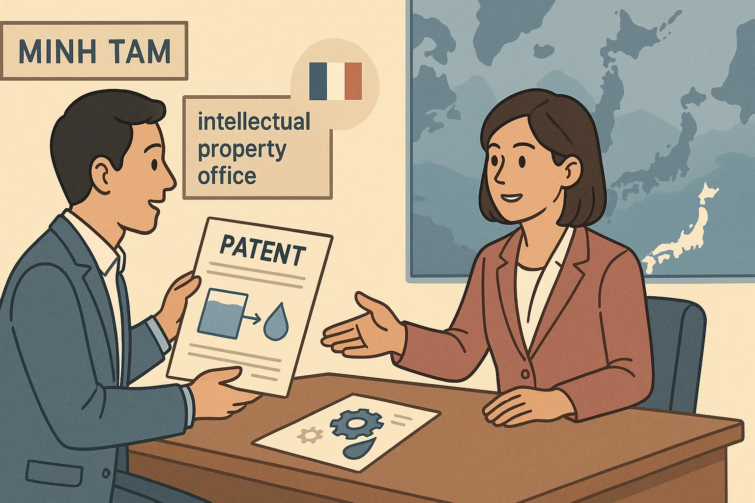 Công ty Minh Tâm đăng ký sáng chế tại Việt Nam