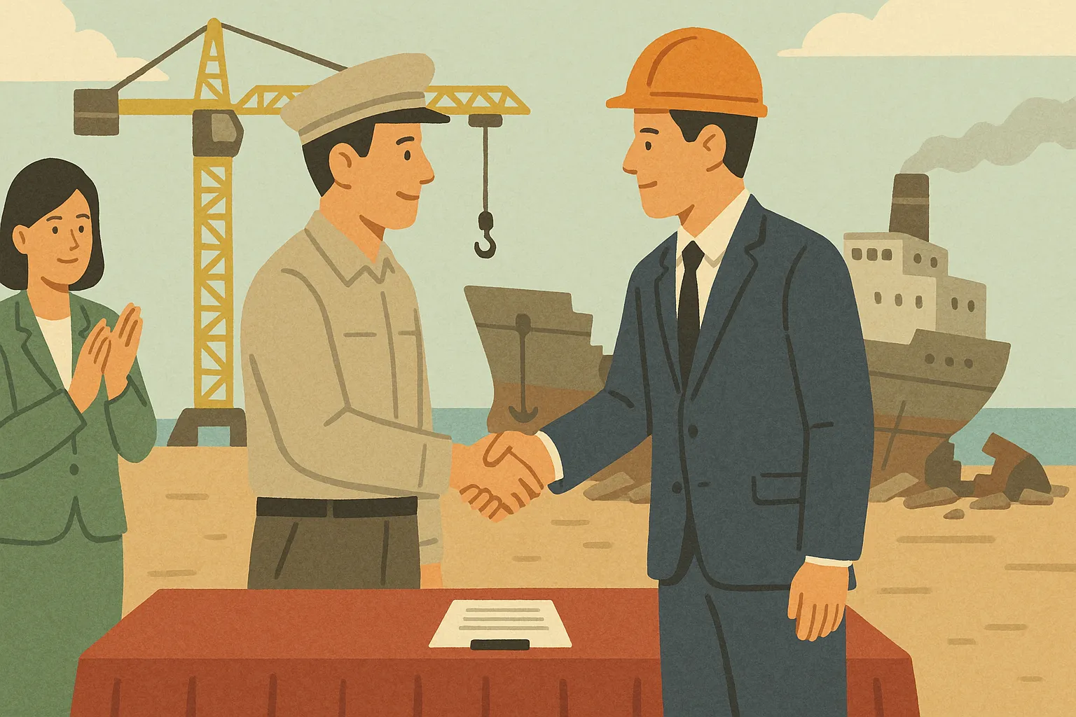 Thủ tục quyết định đưa cơ sở phá dỡ tàu biển