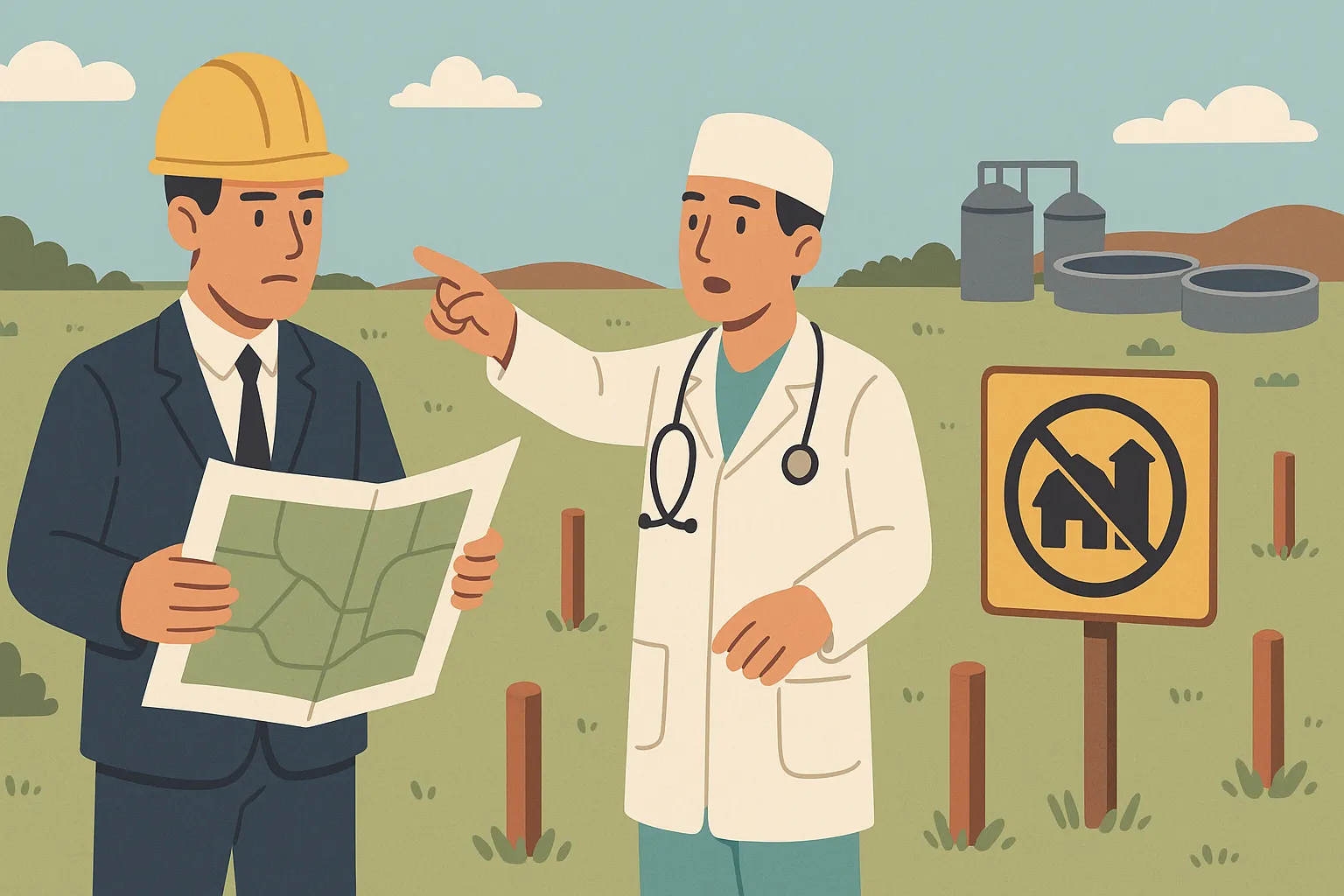 Nơi đặt cơ sở giết mổ gia súc phải đáp ứng những điều kiện gì?