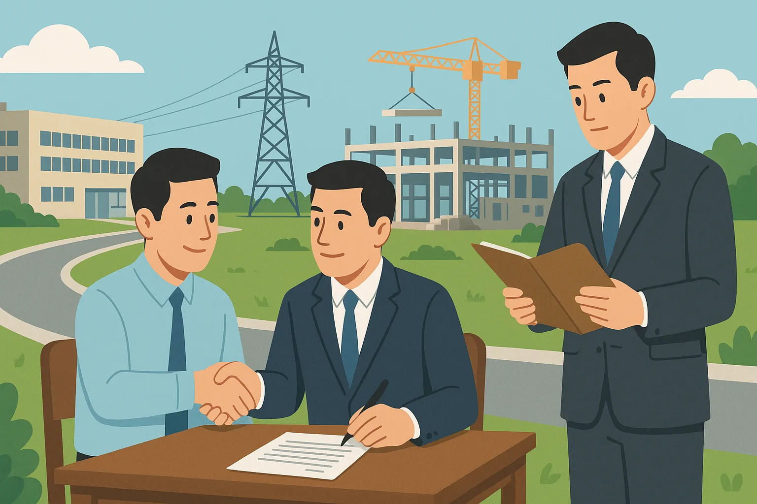 Công ty Hòa Bình Tech được Nhà nước cho thuê đất phát triển hạ tầng