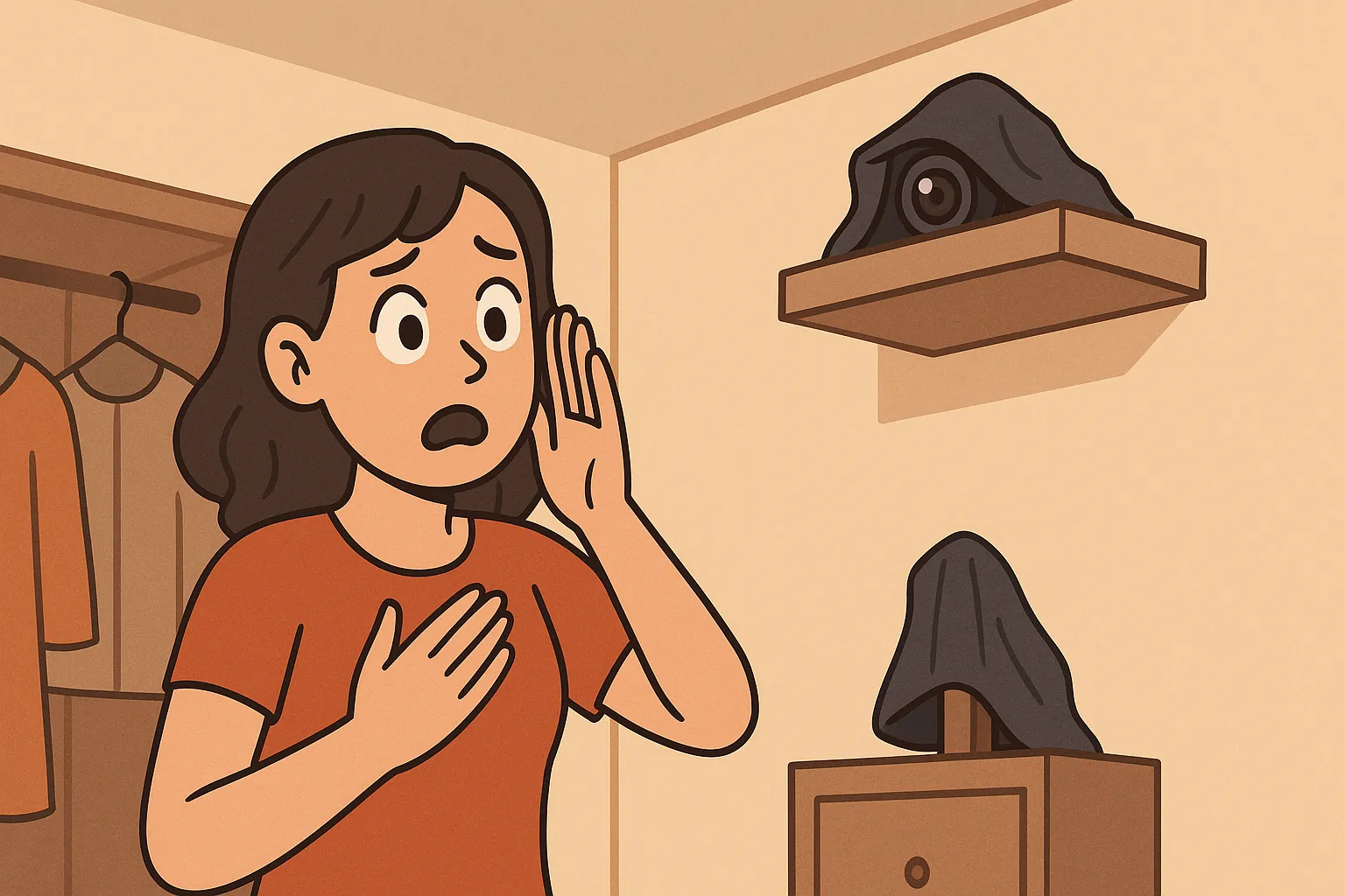 hu thập thông tin đời sống riêng tư của người khác qua camera