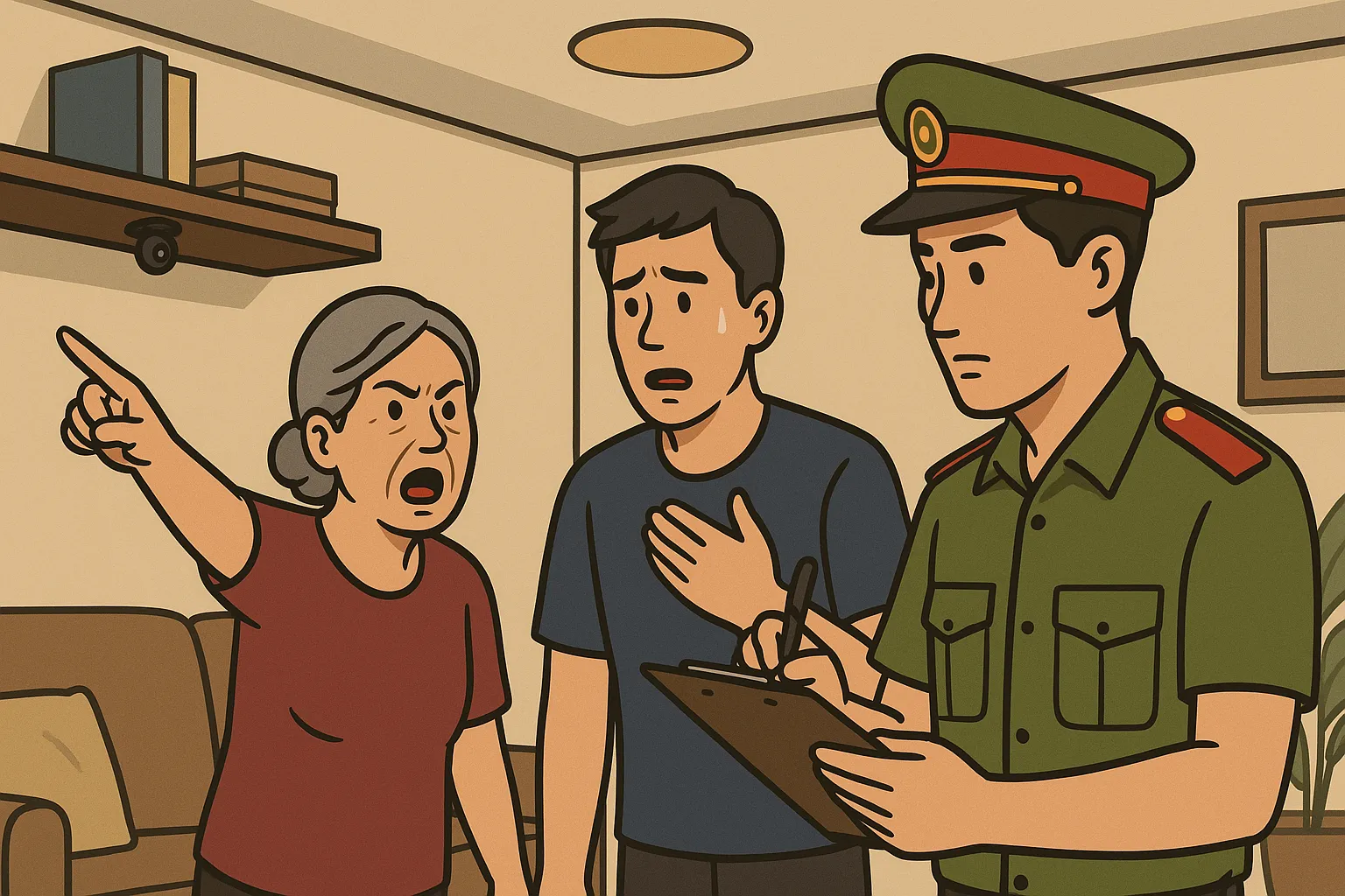 Người thuê nhà bí mật đặt camera theo dõi chủ nhà