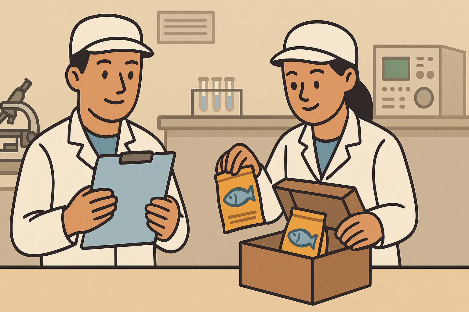 Điều kiện và trình tự cấp Giấy chứng nhận sản xuất thức ăn thủy sản là gì