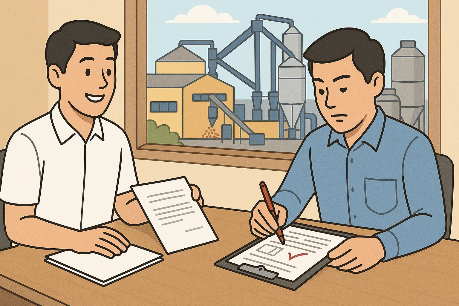 Doanh nghiệp chuẩn bị hồ sơ xin cấp phép