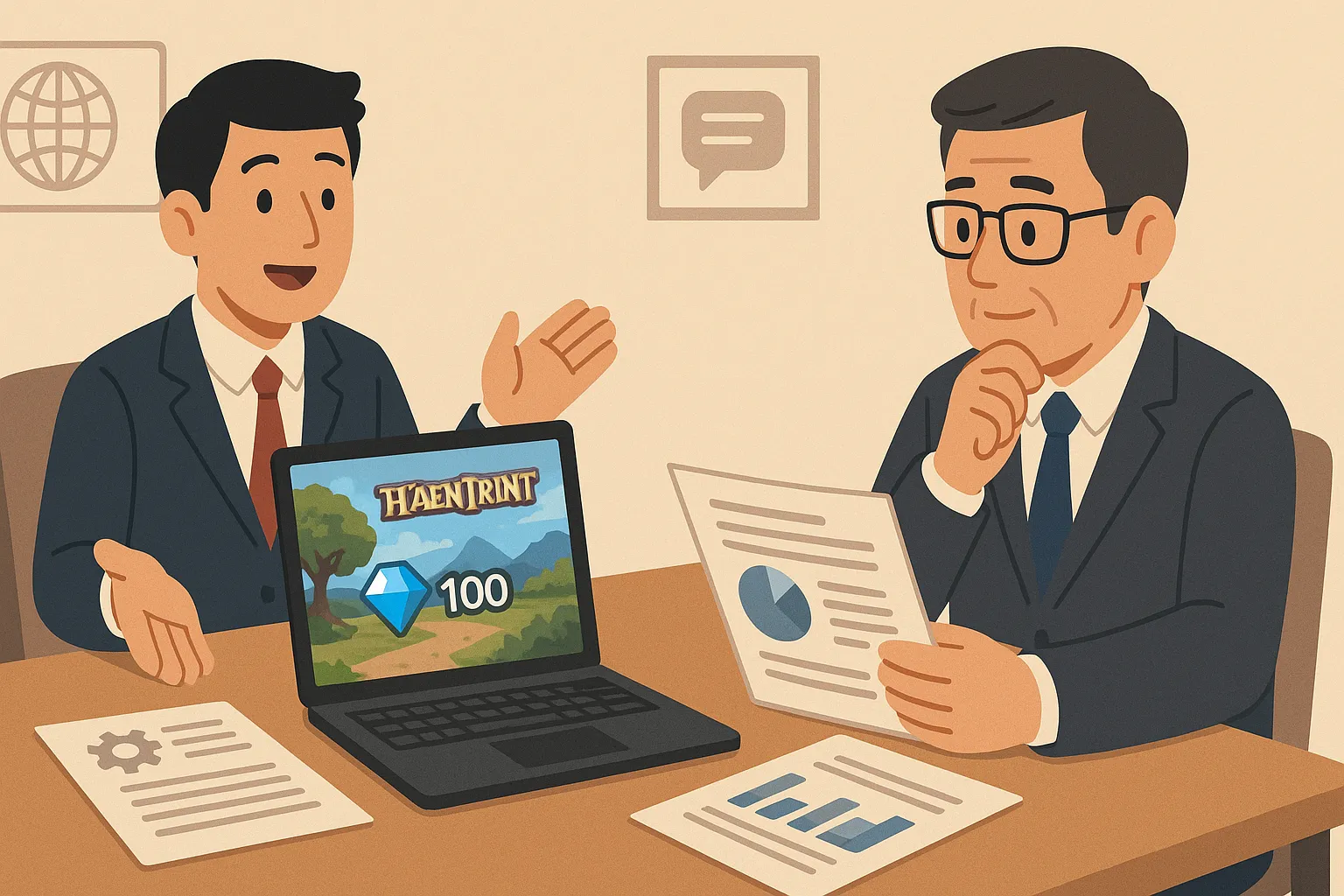 Doanh nghiệp phát triển trò chơi và tạo hệ thống đơn vị ảo