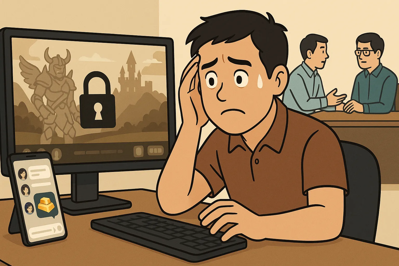 Anh Dũng thực hiện giao dịch đơn vị ảo trái phép