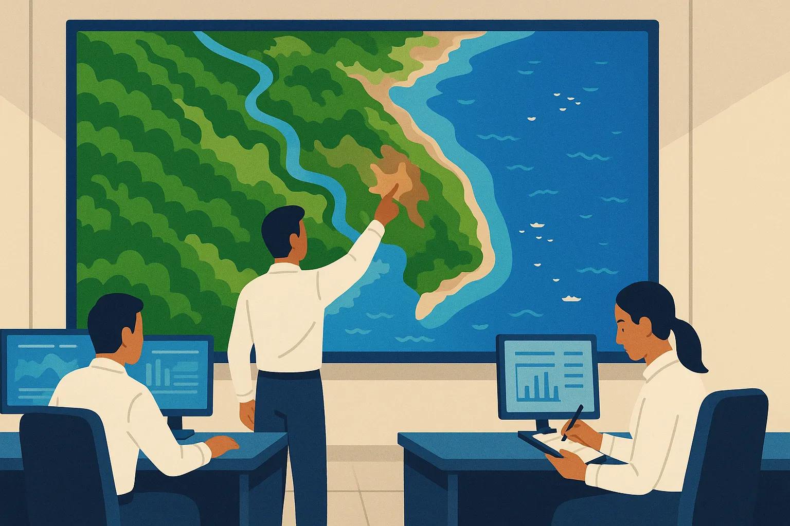 Hệ thống cơ sở dữ liệu ảnh viễn thám quốc gia là gì?