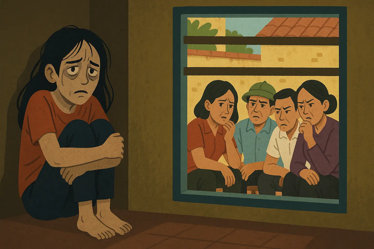 Giam giữ và xâm hại nhiều lần