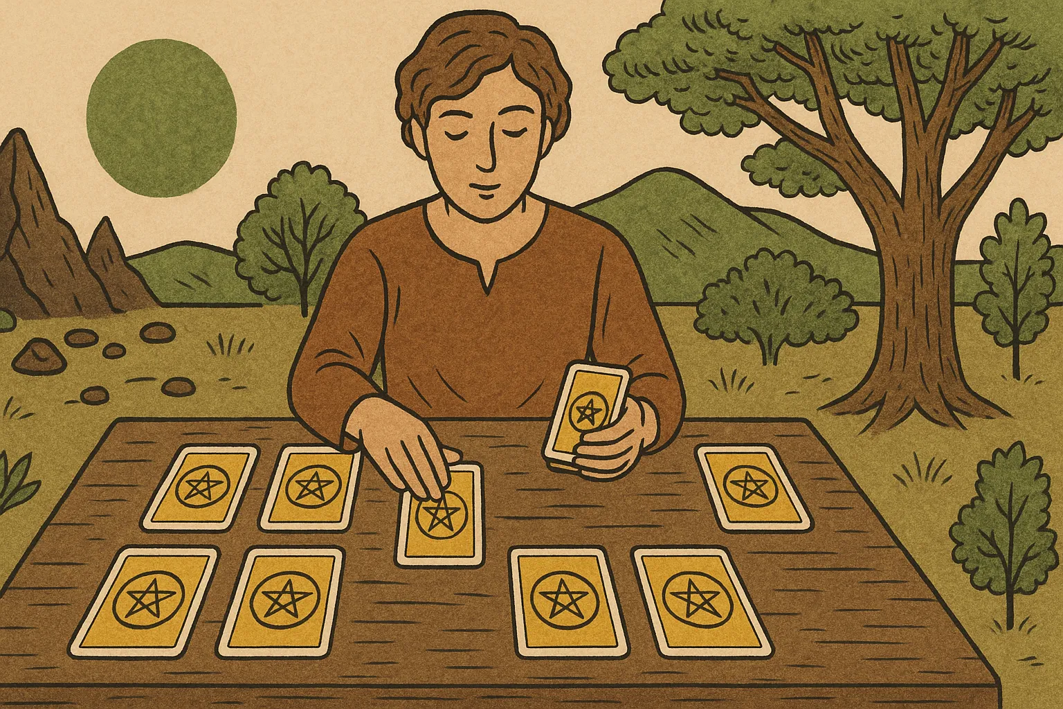 Giới thiệu về nhóm yếu tố đất trong Tarot