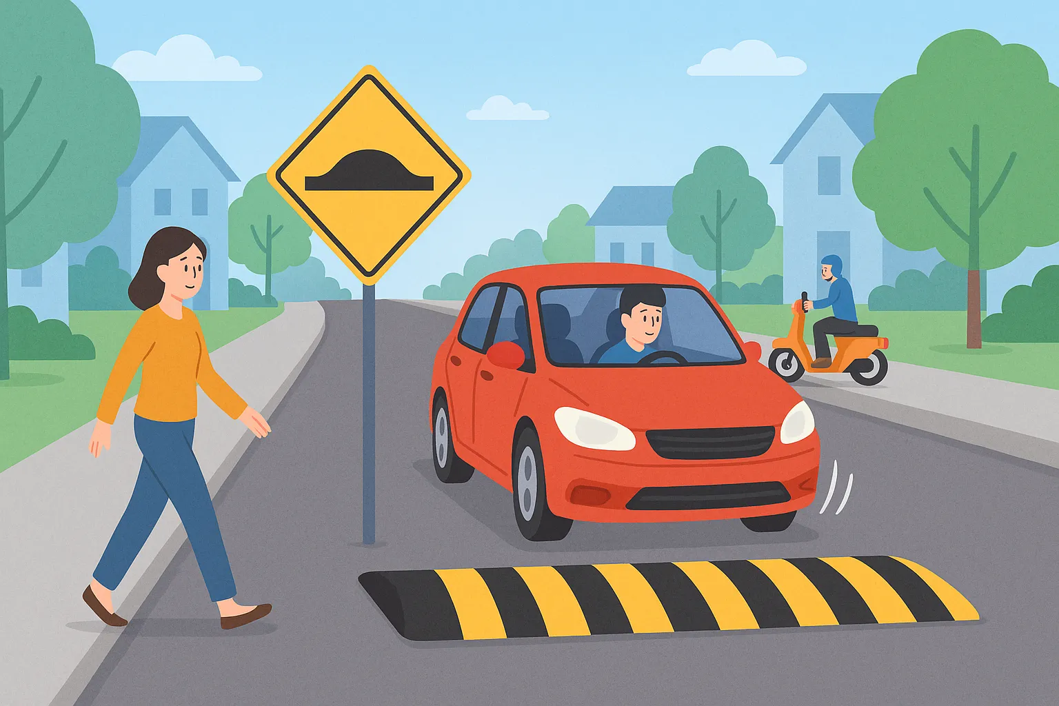 Gờ giảm tốc được hiểu như thế nào?