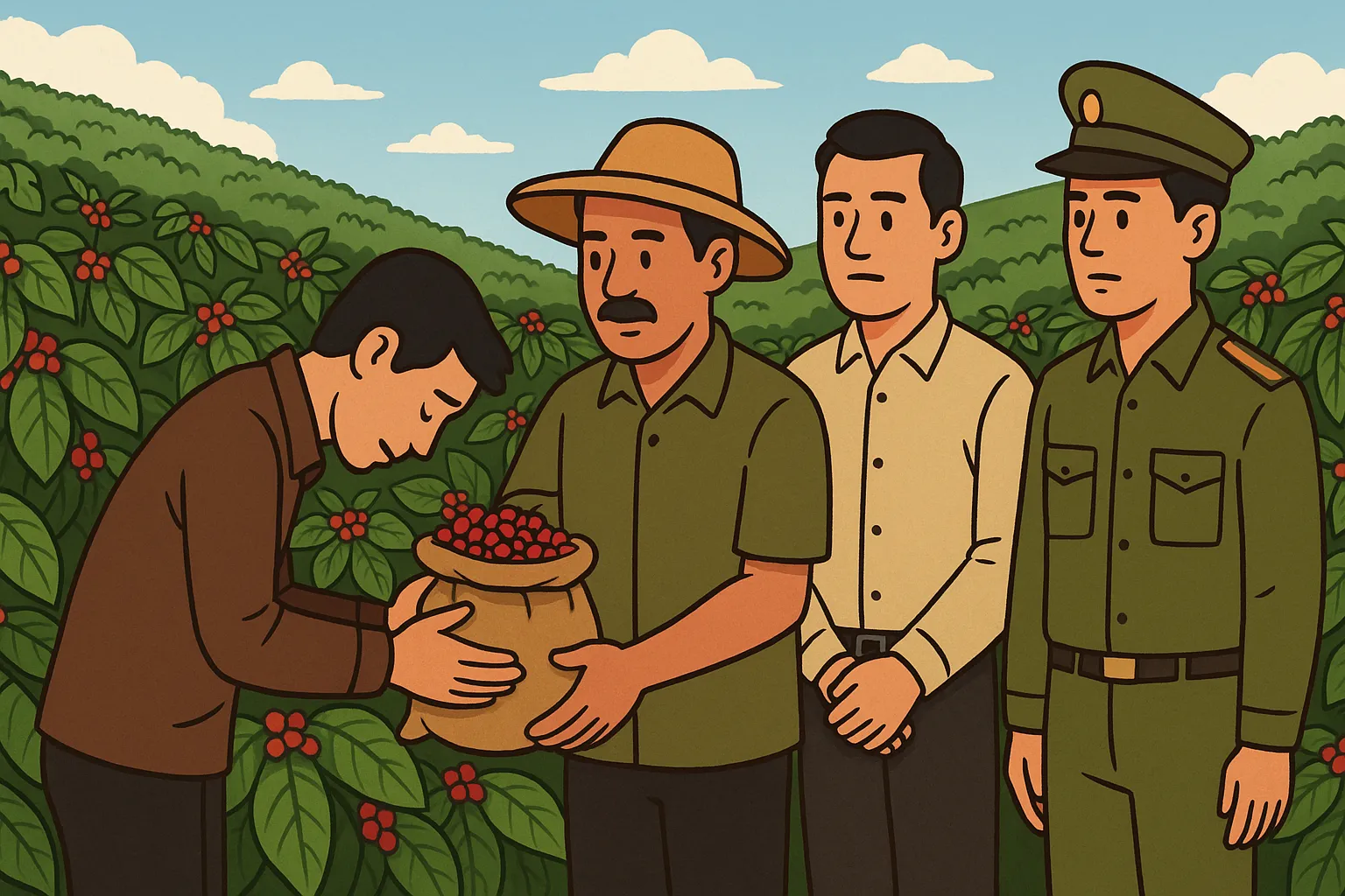 Con chưa đủ 15 tuổi hái trộm cà phê thì cha mẹ có phải bồi thường