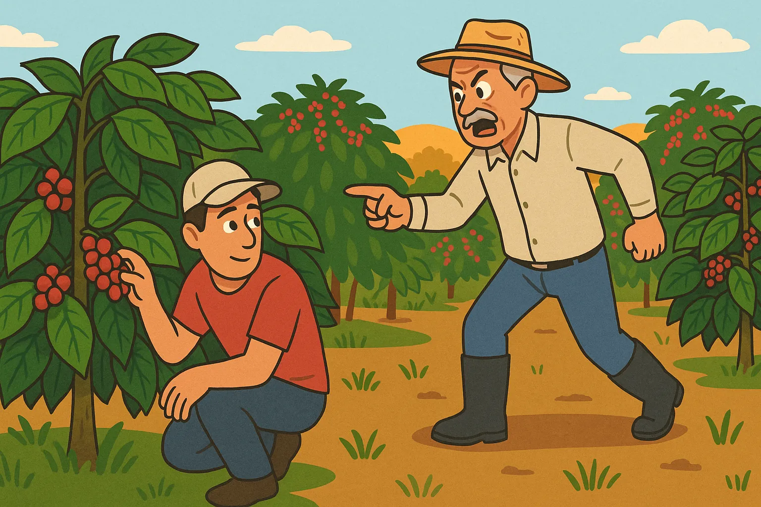 Hái trộm cà phê bị phạt bao nhiêu tiền?