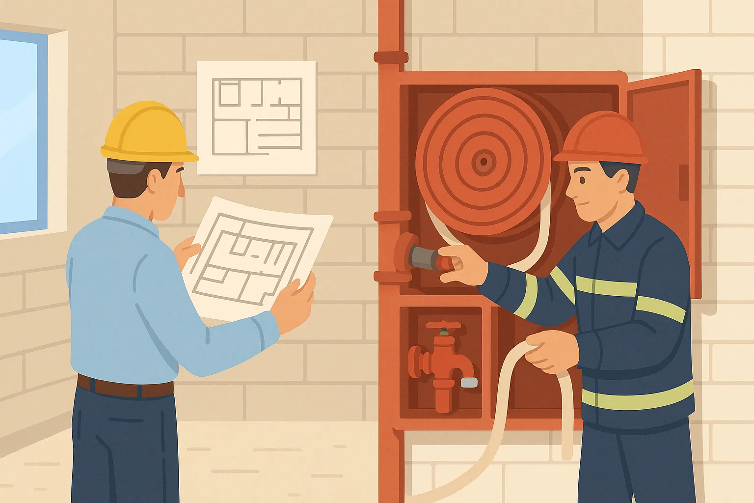 Hệ thống họng nước chữa cháy đóng gói là gì?