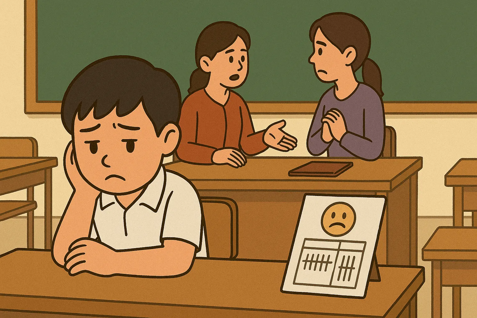 Học sinh nghỉ học quá nhiều buổi trong năm học