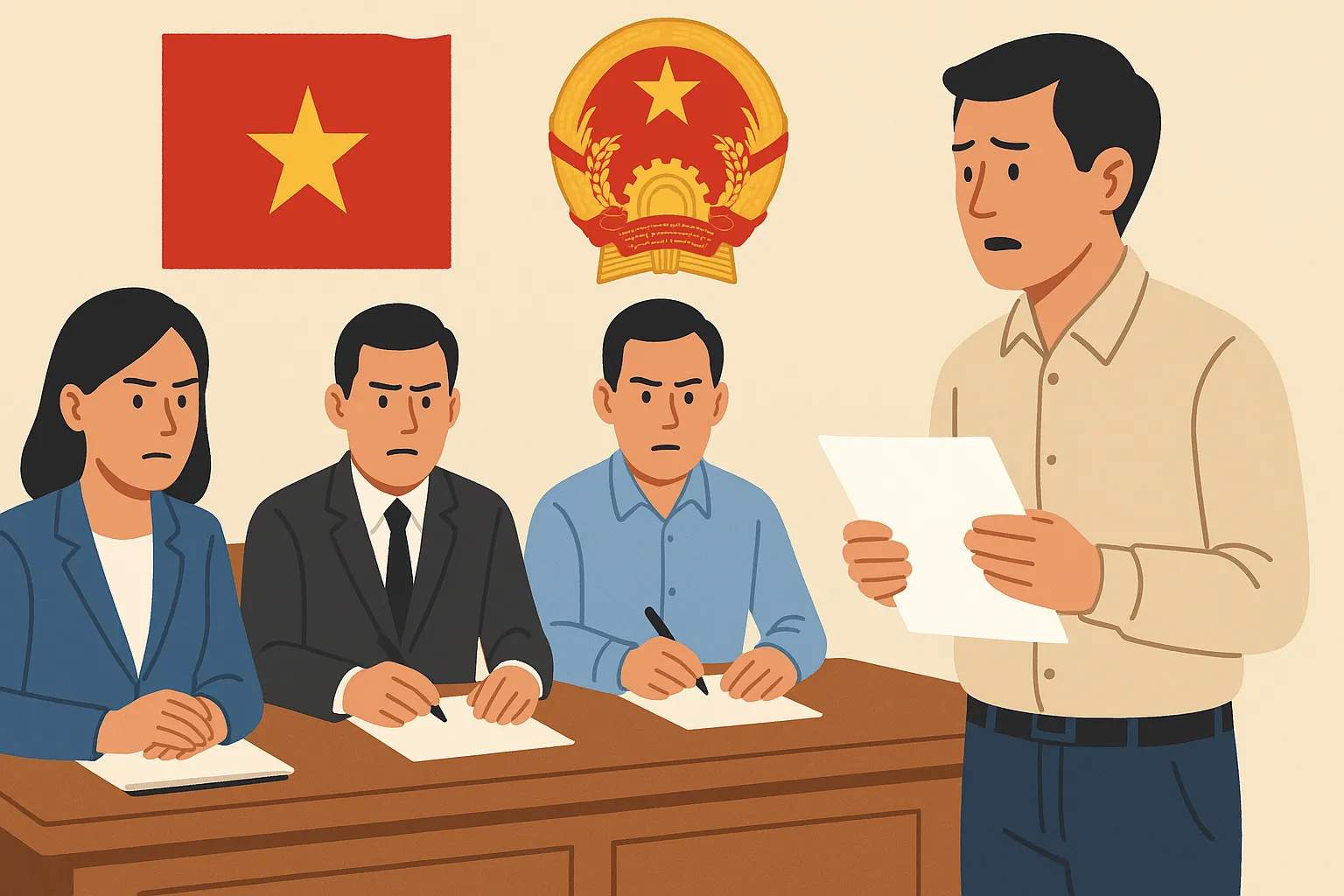 Nguyên tắc làm việc của Hội đồng kỷ luật công chức cấp xã ra sao