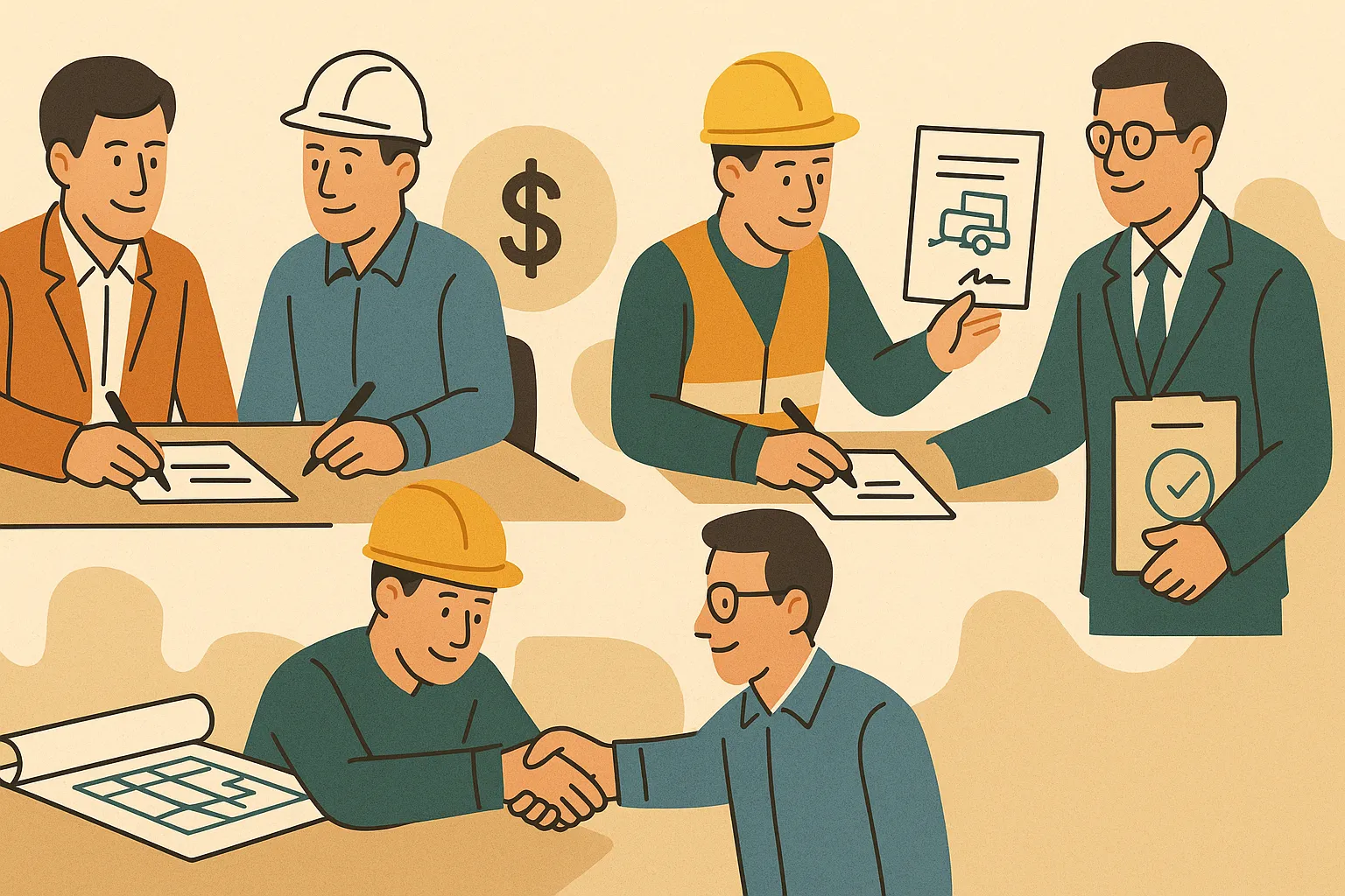 Thỏa thuận tạm ứng trong hợp đồng