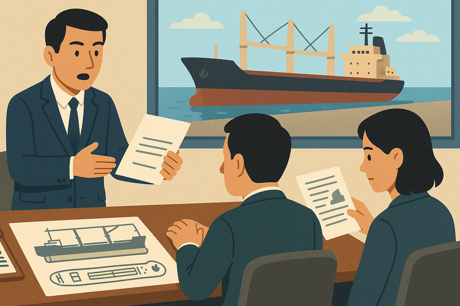 Doanh nghiệp đề xuất mua tàu biển