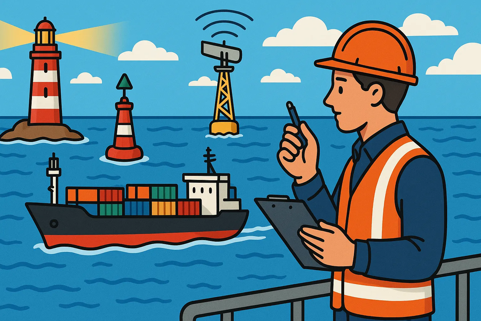 Kết cấu hạ tầng hàng hải bao gồm những kết cấu nào