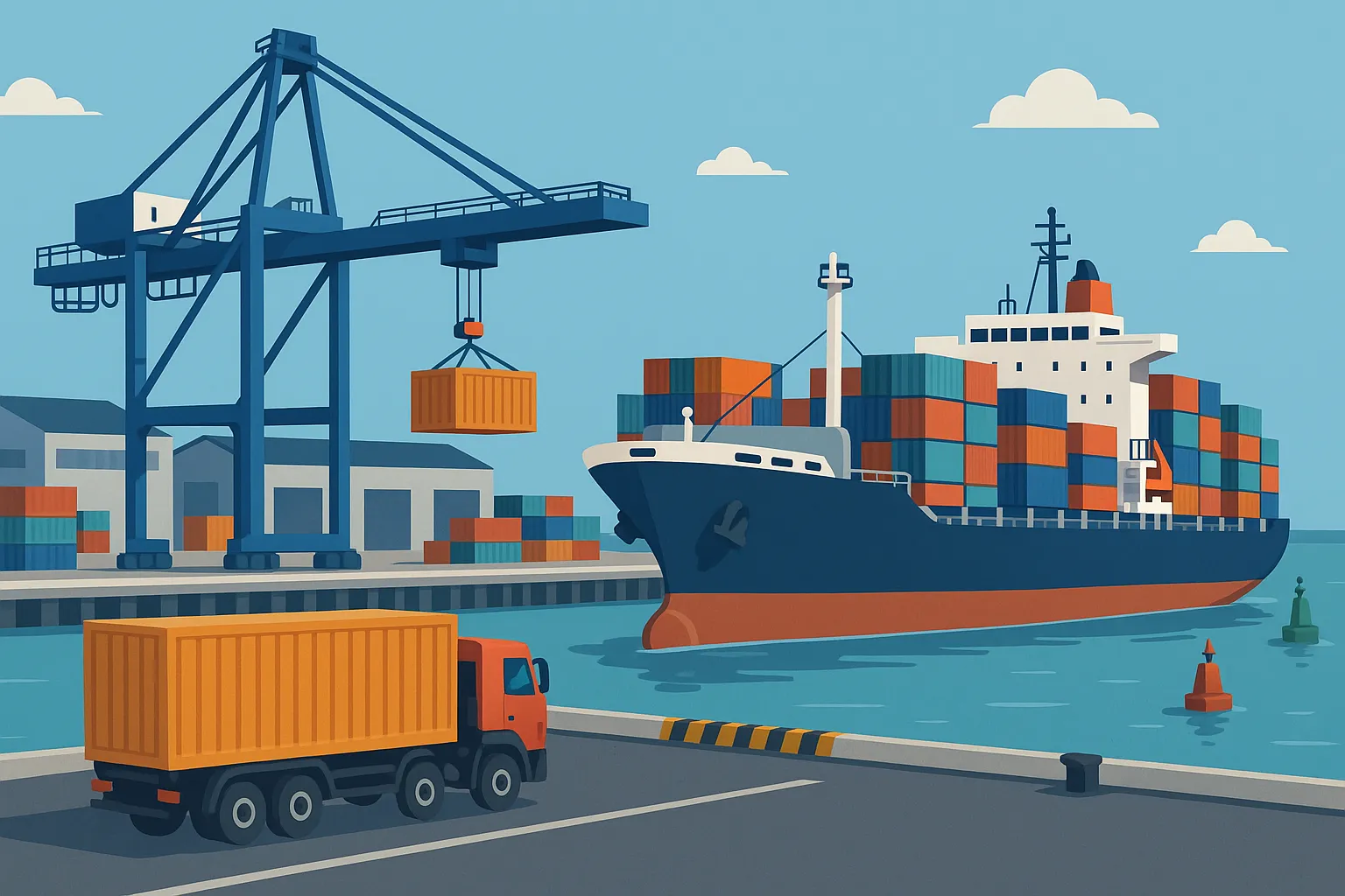 Kết cấu hạ tầng hàng hải bao gồm những kết cấu nào?