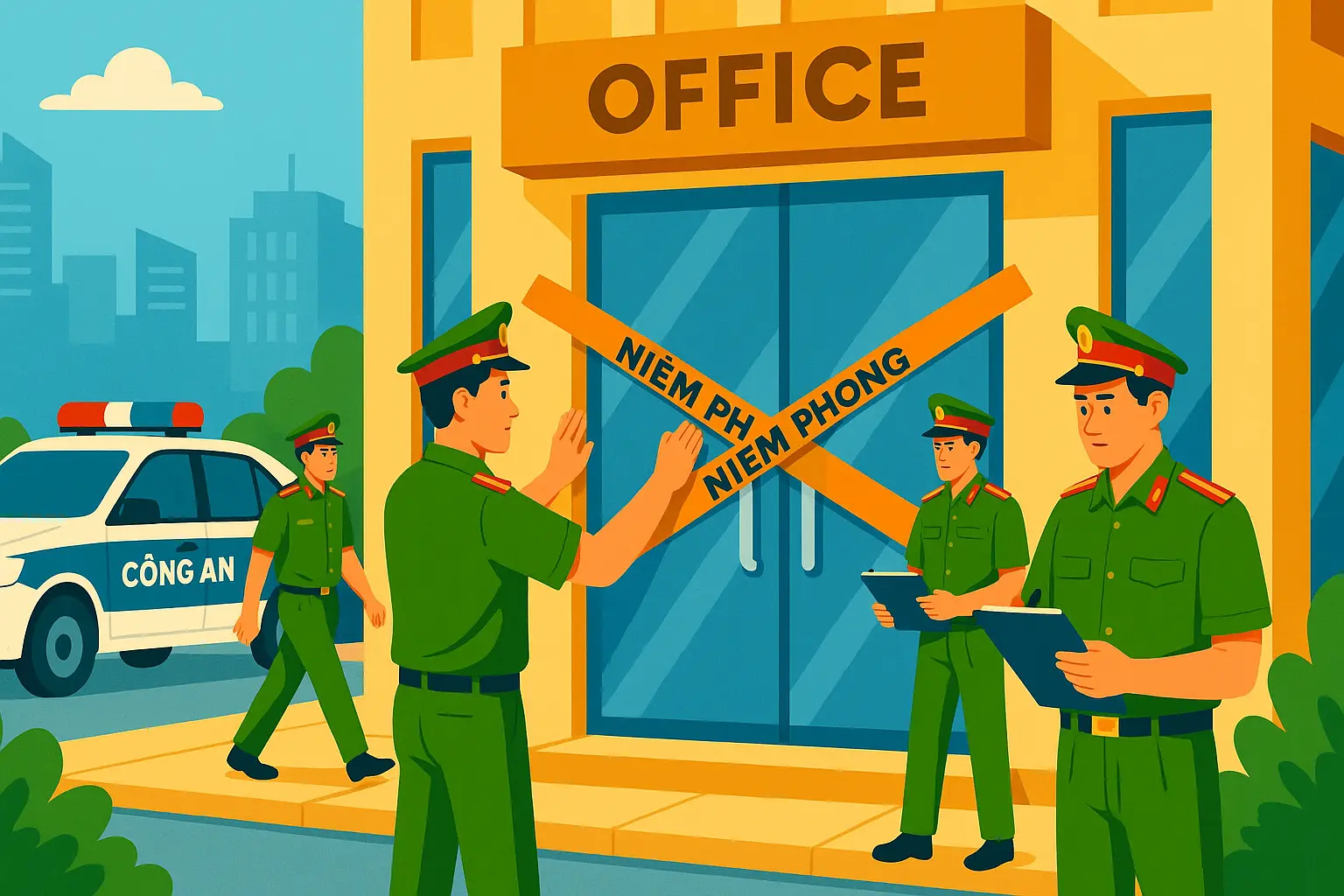 Khám xét và khởi tố vụ án