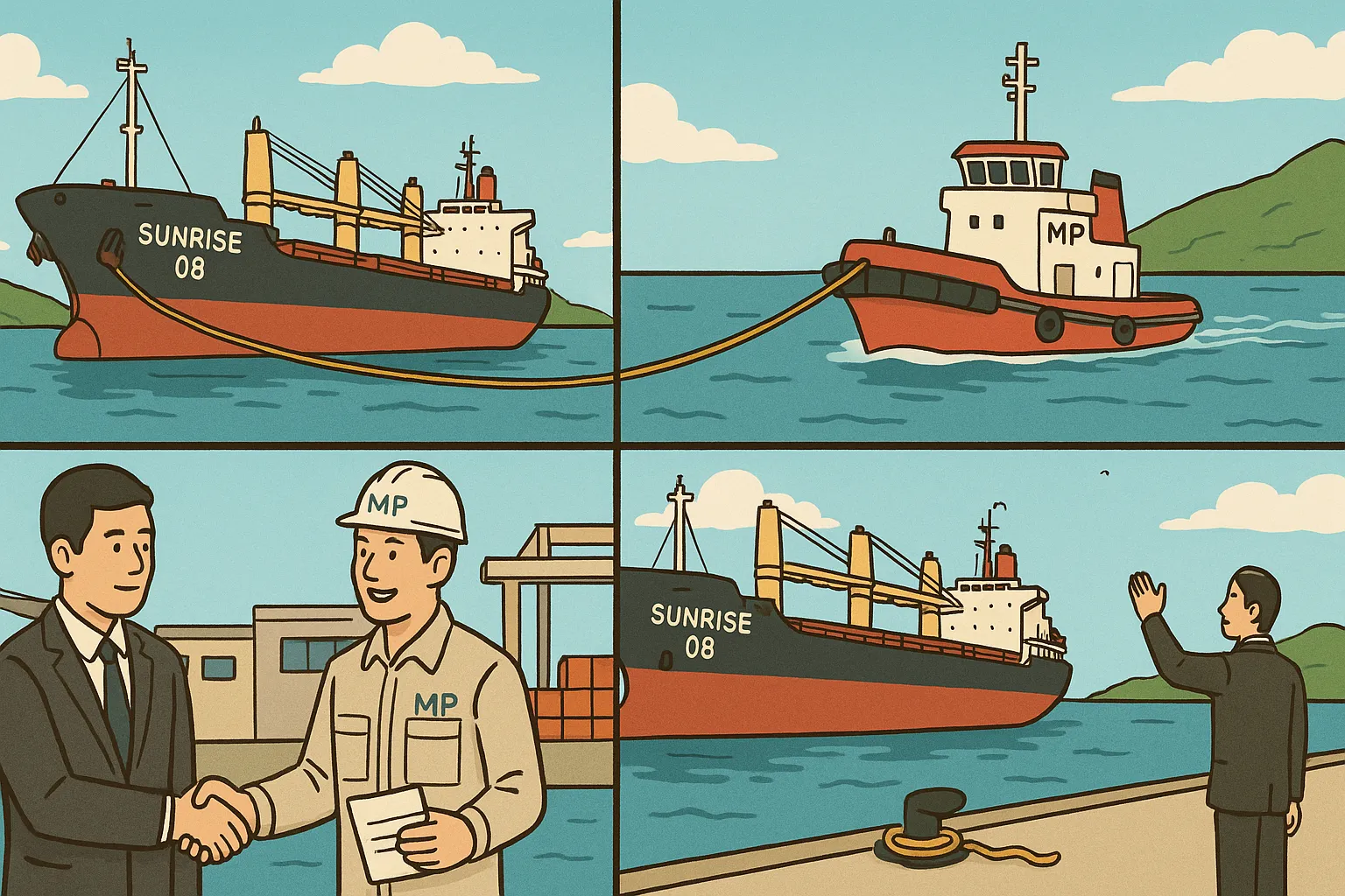 Tàu biển gặp sự cố và được cứu hộ an toàn