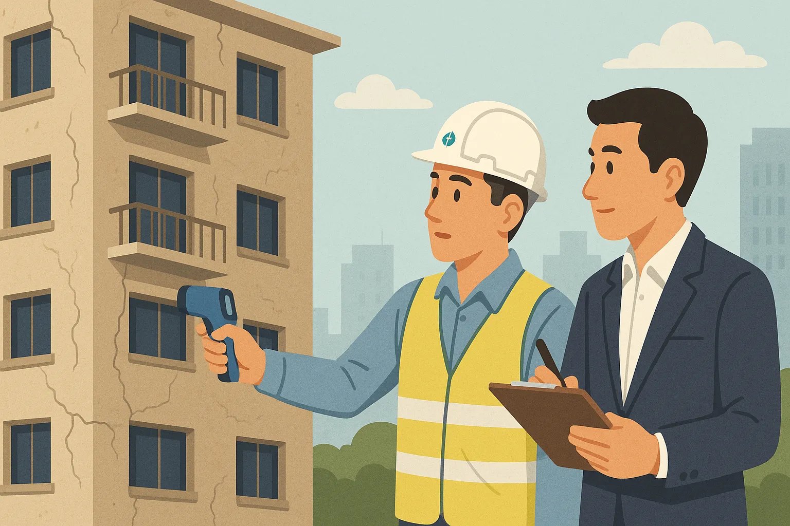 Chủ đầu tư phát hiện công trình đã hết tuổi thọ