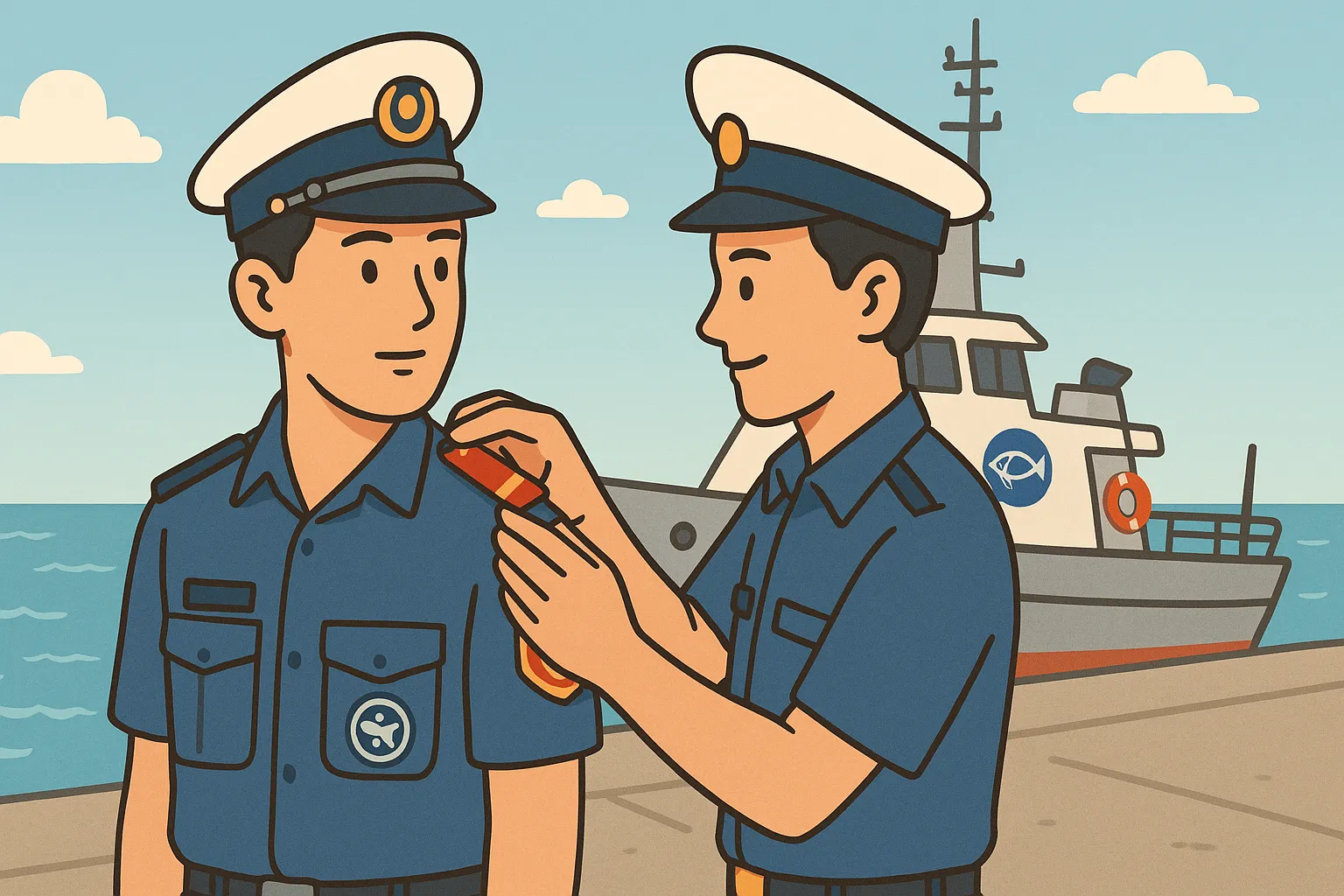 Kiểm ngư viên có được phép đuổi theo và chặn phương tiện vi phạm pháp luật hay không