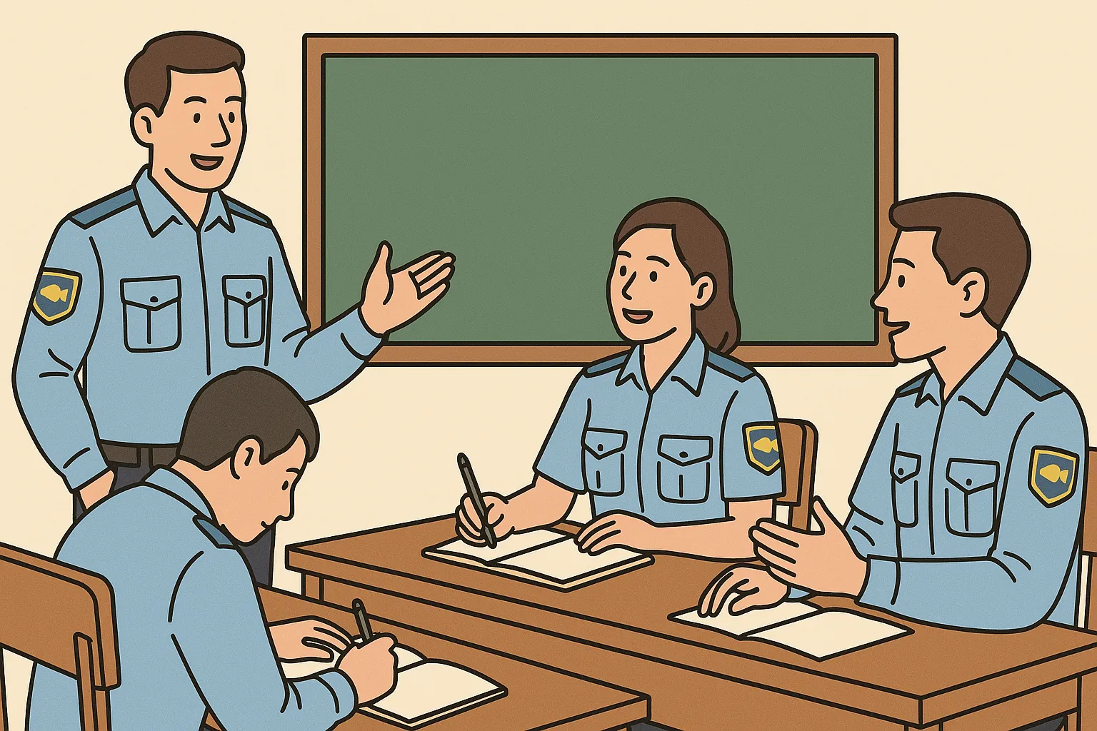 Kiểm ngư viên trung cấp cần đáp ứng những tiêu chuẩn chuyên môn nghiệp vụ gì