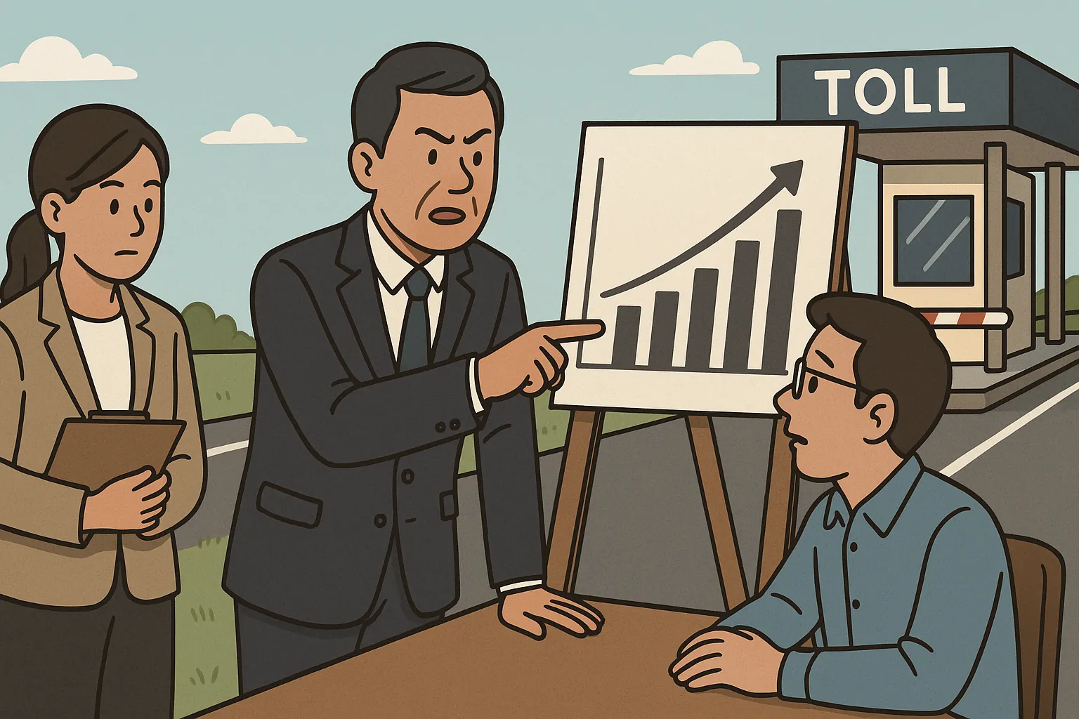 Sở Tài chính tiến hành kiểm tra một dự án BOT giao thông tại địa phương