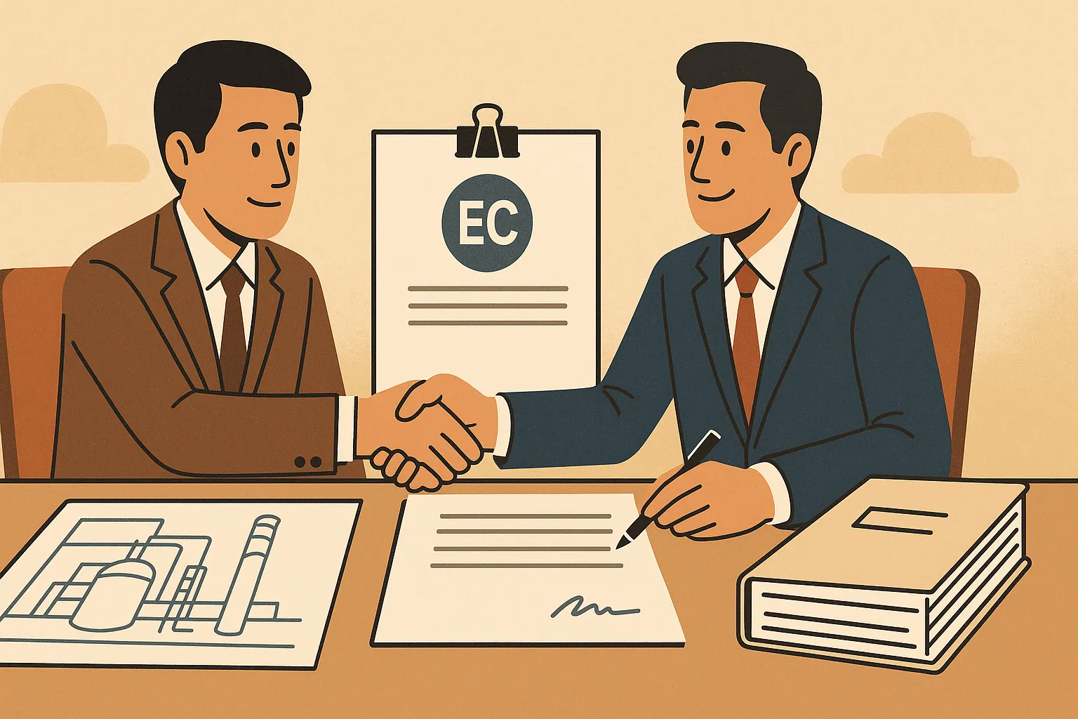 Việc ký kết hợp đồng EC dựa trên những căn cứ nào?