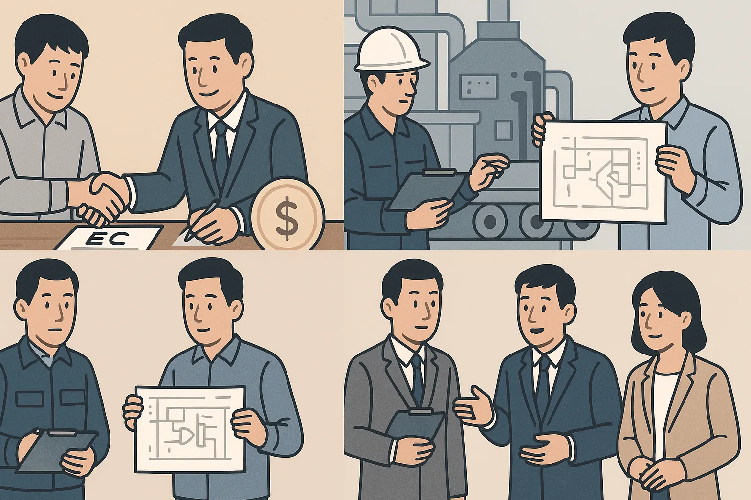 Nhà thầu EC nhận tạm ứng 20% giá trị hợp đồng