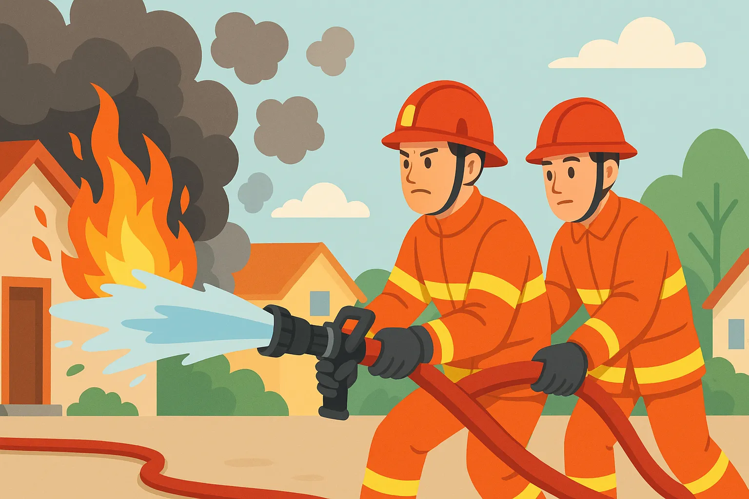 Lăng phun nước cầm tay dùng trong chữa cháy là gì?