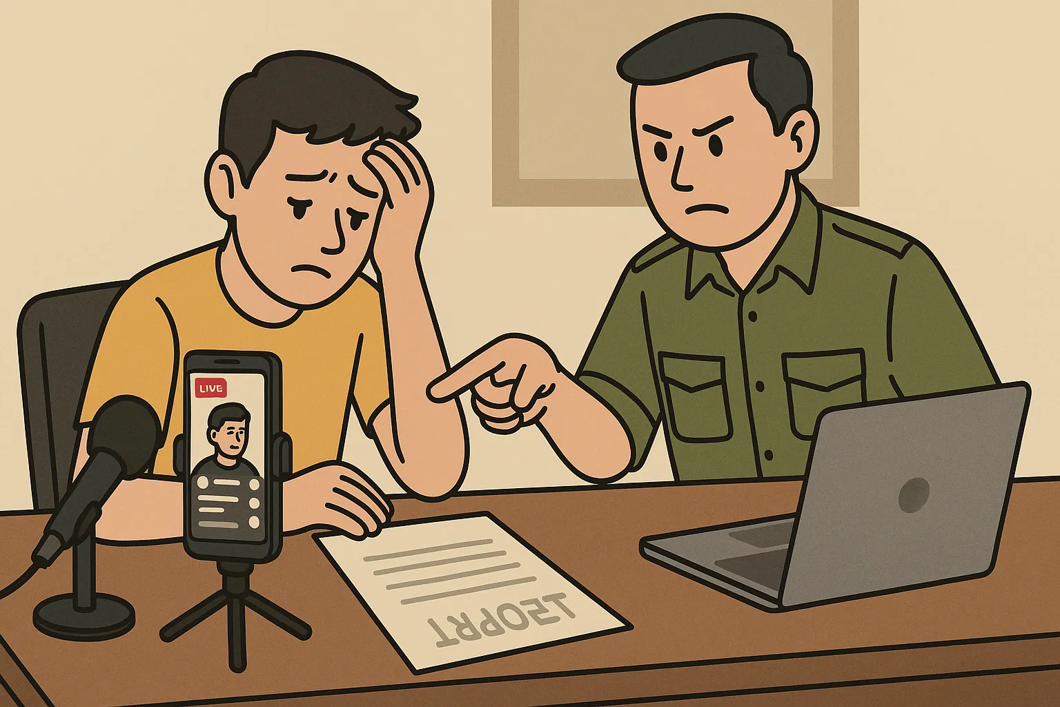 Người dùng mạng xã hội liên tục phát sóng “bóc phốt”