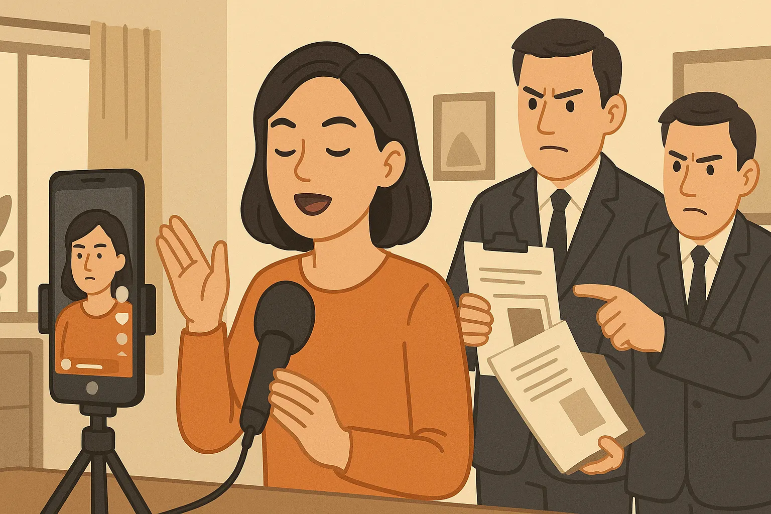 Livestream nói sai sự thật về nghệ sĩ nổi tiếng