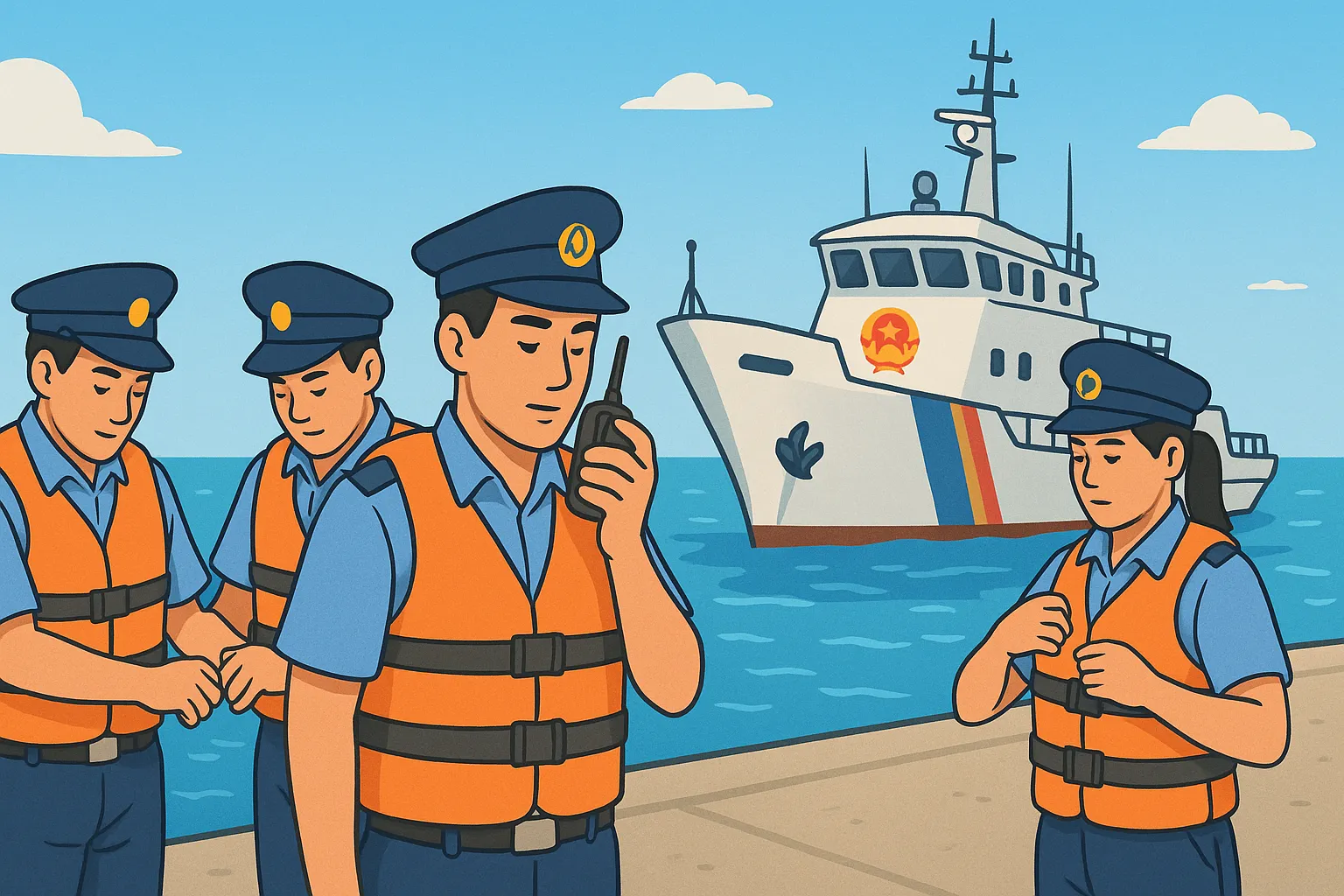 Đoàn tuần tra của lực lượng Kiểm ngư có những nhiệm vụ và quyền hạn nào