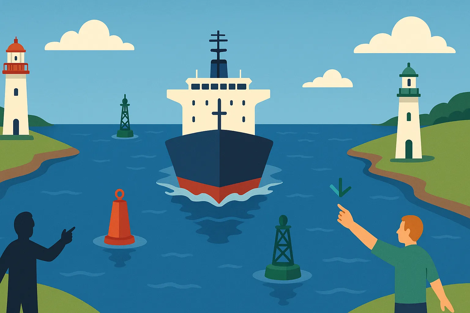 Luồng hàng hải bao gồm những gì?