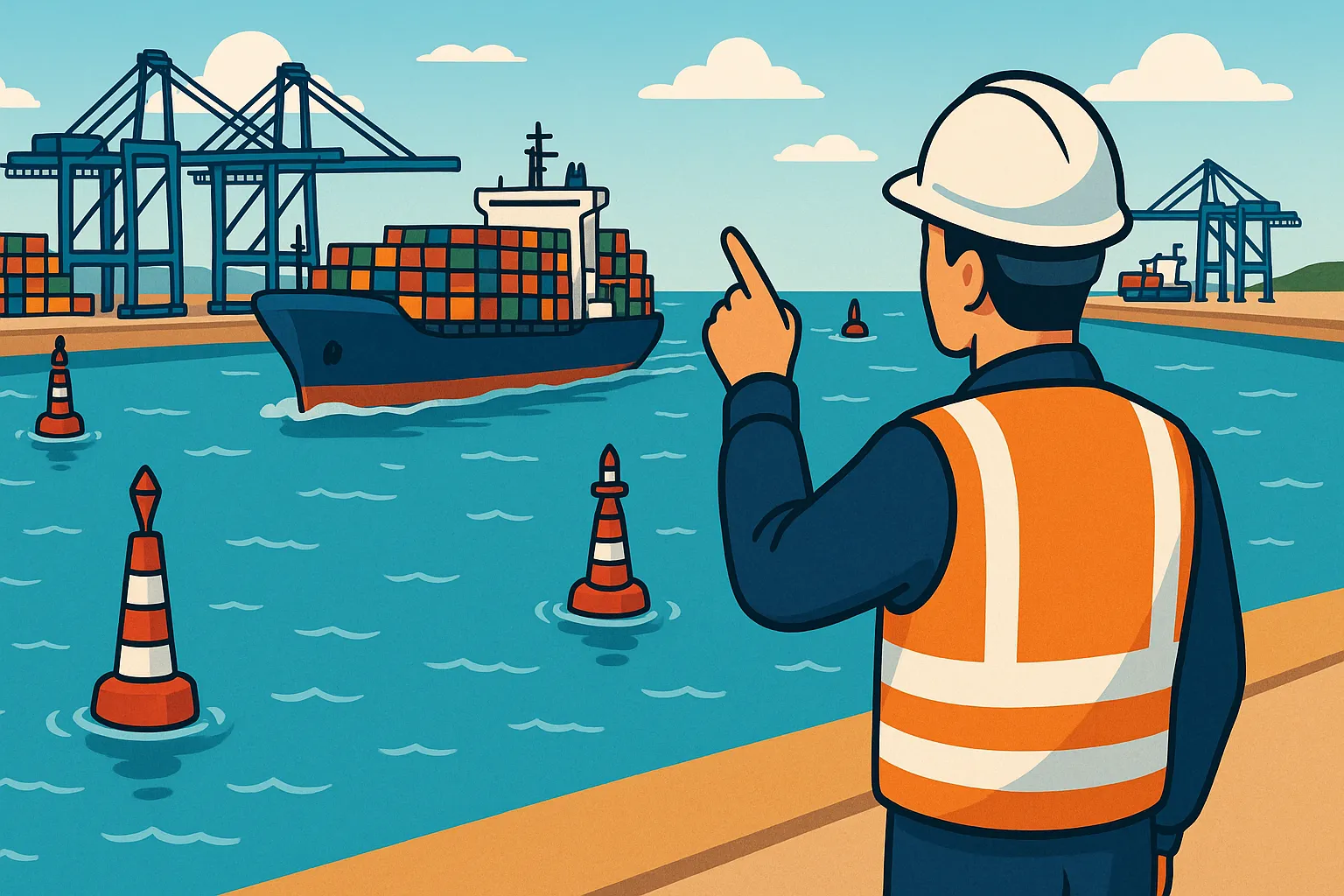 Dự án mở rộng cảng được hoàn thành và yêu cầu công bố luồng mới